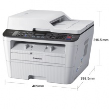 聯(lián)想(Lenovo)M7450F Pro 黑白激光多功能一體機商用辦公家用打印